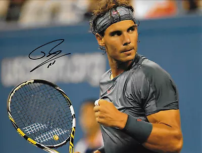 Rafael Nadal Tennis Player Signed Photograph 2 *With Proof & COA* • £125