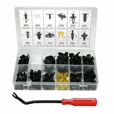 250 Clips+Tool Fits For Nissan Car Body Door Fender Bumper Retainer Fastener Kit • $36.65