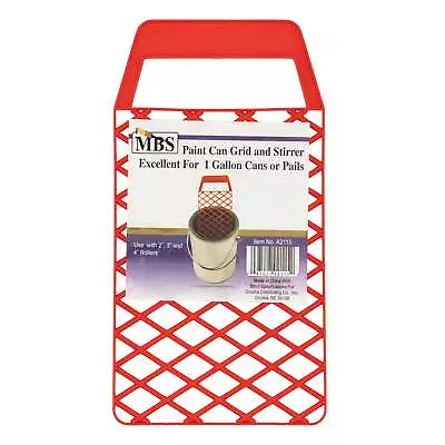 Paint Screen Grid & Stirrer For 1 Gallon Buckets & Pails Up To 4  Rollers • £5.74