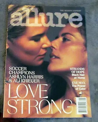 Allure Magazine August 2020--soccer Champions Ashlyn Harris & Ali Krieger • $16.88