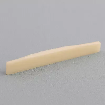 Unbleached Compensated Guitar Bone Saddle For 6 String Martin Folk Guitars • $2.22