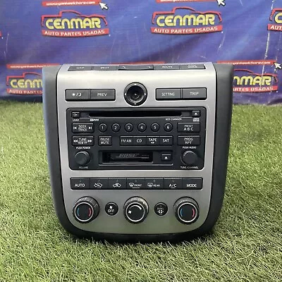 04-05 Nissan Murano 27760 CB600 Factory Radio FM/AM Cass 6 CD BOSE 28188 CA010 • $69.95