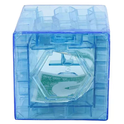 3D Money Maze Bank Saving Coin Collection Box Fun Brain Cube Case Puzzle Gamedvi • $8.52