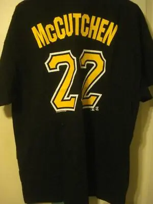 NEW ANDREW McCUTCHEN BLACK #22 PITTSBURGH PIRATES JERSEY/T-SHIRT (SIZE - XL) • $25