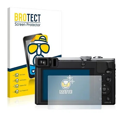 2x Anti Glare Screen Protector For Panasonic Lumix DMC-TZ70 Matte Protection • £4.19