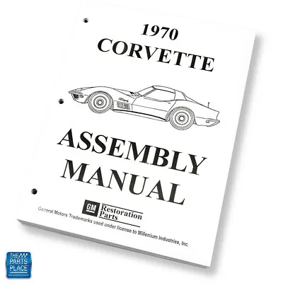 1970 Corvette Factory GM Assembly Manual Each • $51.24