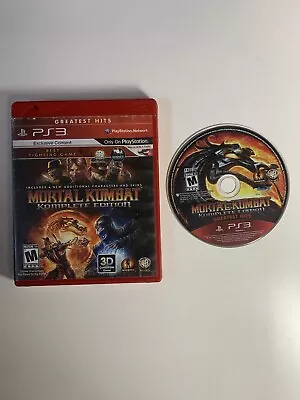 Mortal Kombat Komplete Edition (Sony PlayStation 3 PS3 2012) Tested • $9.99