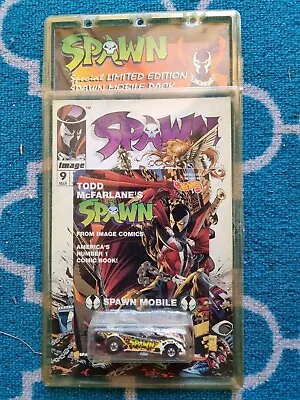 Spawn Comic Special Limited Edition #9 Hot Wheels Mobile Pack 1993 New Sealed • $60