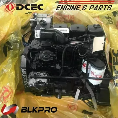 New Extended Complete Long Block OEM DCEC Cummins Engine 3.9L B3.9 4B 115 HP • $6990