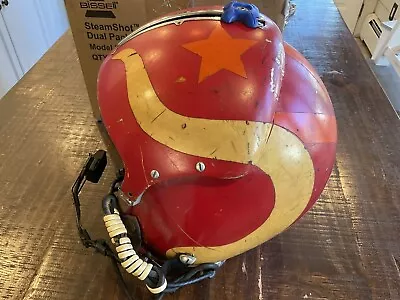 Orig  1960s Usmc Hmm-263 Lifesaving Helicopter Pilot Decorated Flight Helmet • $428.77