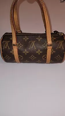 Louis Vuitton Monogram Papillon 19 Handbag Auth M51389 DU0023  • $400