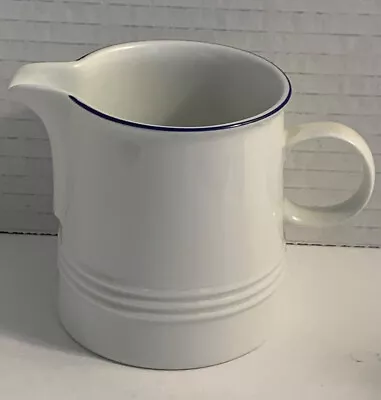 MELITTA Creamer Pitcher 3”  White W/ Blue MADE IN GERMANY  Minty • $14.99