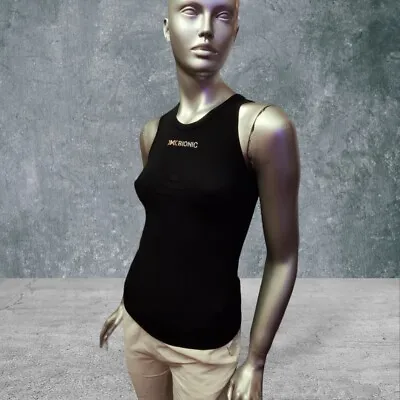 X-Bionic Womens Compression Active Multifunctional Black Tank-Top Size S-xs Slim • £27.98