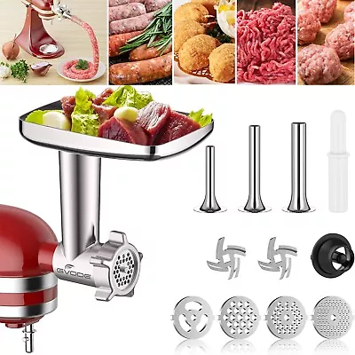 Food Meat Grinder Sausage Stuffer Attachment Kit For KitchenAid Stand Mixer US • $31.99