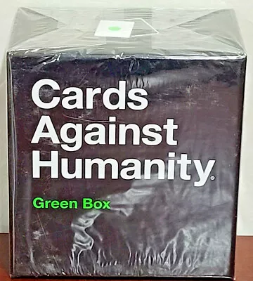 Cards Against Humanity (CAH) GREEN Box: 300 Card Expansion Deck Set *NEW Sealed* • $35.90