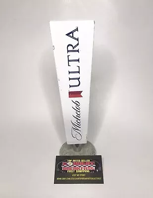 Michelob Ultra Ribbon Logo Two Sided Beer Tap Handle 10” Tall Nice • $39.96