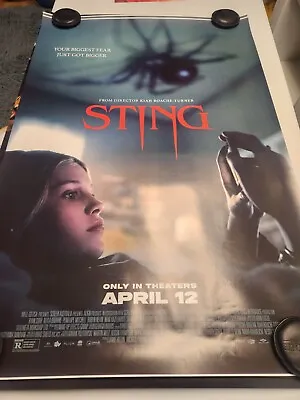 Sting (2024) 27x40 DS Authentic Movie Poster  RARE !!! • $49.99