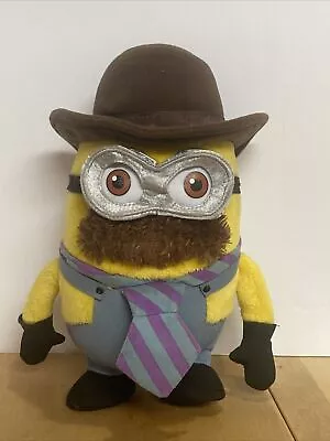 Despicable Me - Kevin The Minion With Goggles Hat Mustache Suspenders & Tie • $9.99