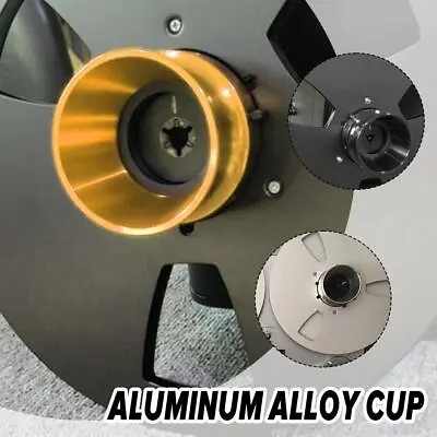 Aluminum Alloy Cup For Revox NAB-Adapter Reel-to-Reel NEW Tape Recorders Y1B7 • $37.59