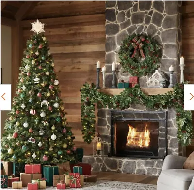 Home Accents Holiday  9 Ft Westwood Fir LED Pre-Lit Artificial Christmas Tree • $399
