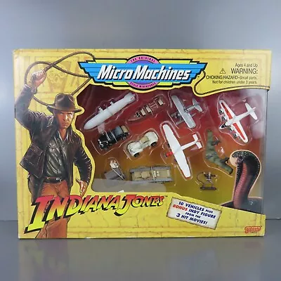 Micro Machines Indiana Jones In Original Box Vintage 1995 • $60