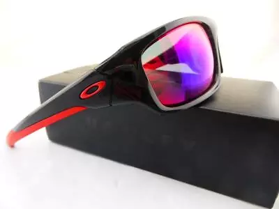 $149 • Buy Oakley Sunglasses VALVE Polished Black - Positive Red Iridium Lenses 9236-02