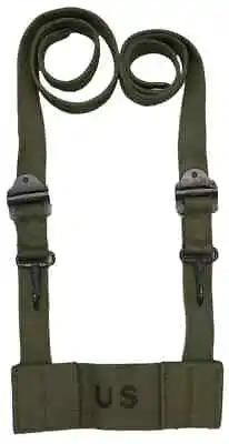 M56 Field Pack Adapter Vietnam 1966 Date NEW Moves Buttpack High On Suspenders • $11.95