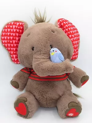 Hallmark Plush Elephant & Bird Sings You Are My Sunshine Song Music 15  • $8.99