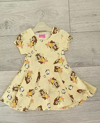 Official Disney Baby Girl Princess Belle Dress. Size 12-18 Months • £9.98