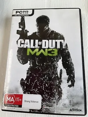 Call Of Duty Modern Warfare 3 MW3 PC DVD-ROM Game • $11