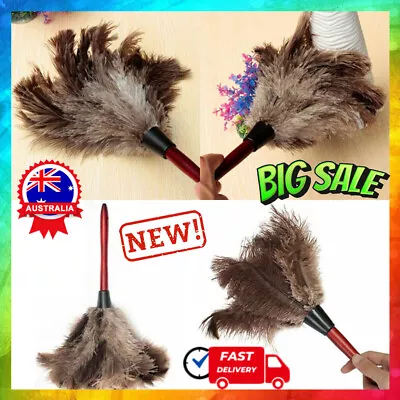 Ostrich Feather Duster 35CM AU STOCK • $10.90