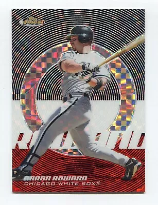 2005 Topps Finest X-Fractor Aaron Rowand #6 #D 39/250 Chicago White Sox • $2.99