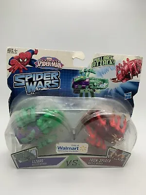 Marvel Ultimate Spider-Man Spider Wars Lizard Spider Vs. Iron Spider New 2013 • $11.19