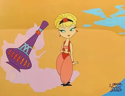  I DREAM OF JEANNIE TV Series Sericel Animation Art Cel 11  X 14  Barbara Eden • $99.99