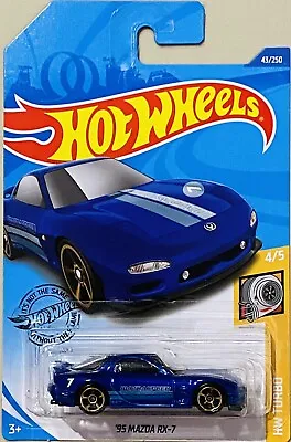 Hot Wheels ‘95 Mazda Rx-7 Blue • $22.88