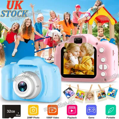 £9.98 • Buy Kids Camera Video Recorder 1080P Mini Children Toddler Educational Toy USB 32GB