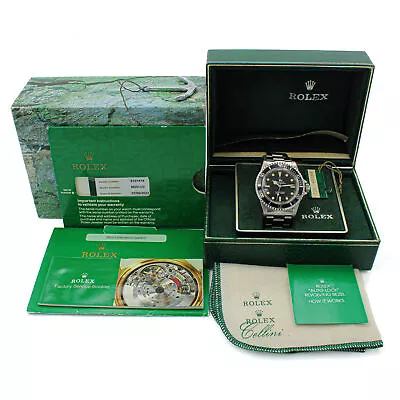 1984 Vintage Rolex Submariner Stainless Steel Mens Watch 40mm Ref 5513 #W75588-1 • $8150