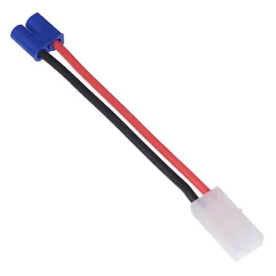 EC3 Male To Tamiya Female Adapter Lead 14AWG 100mm RC Connector • £3.99
