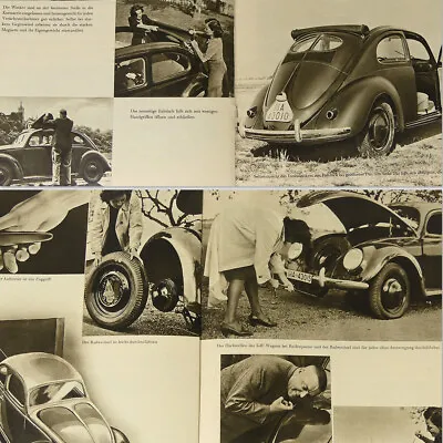Kdf Wagen 1938 Sales Brochure VW Beetle Split Window Original German Volkswagen • $499