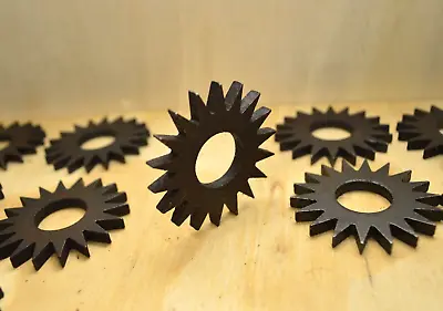 10 Rusty Industrial Star Sprockets Steampunk Gears Embellishments Up Cycle • $14