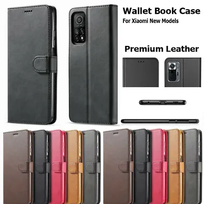 £7.99 • Buy Leather Wallet Book Phone Case For Xiaomi Note 11 Pro 5G/Mi 11 Lite/Mi 10T Lite