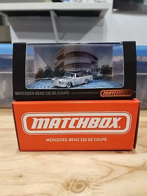 Matchbox Mercedes Benz 220 Se Coupe Silver Rlc Mattel Creations 1:64 • $40