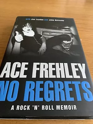 £5 • Buy ACE FREHLEY - NO  REGRETS Hardback 2011