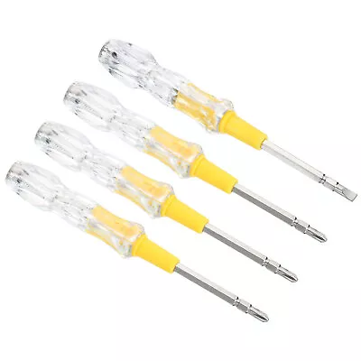 Voltage Tester AC 150-500V PH2 Slotted And Phillips Screwdriver 4pcs • $14.49