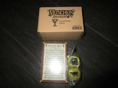 NEW Munchkin Dungeon Legendary Pack Expansion Addon Kickstarter Exclusive • $29.75
