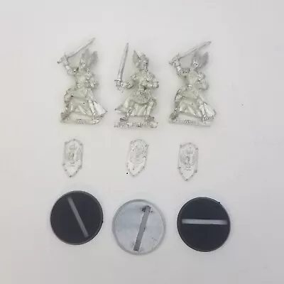 £29.44 • Buy Lord Of The Rings - Knights Of Dol Amroth On Foot 3x Models Metal