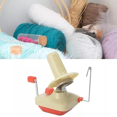 £13.29 • Buy 1x Manual Knitting Reel Machine Wool Winder Holder Yarn Fiber String Knitting