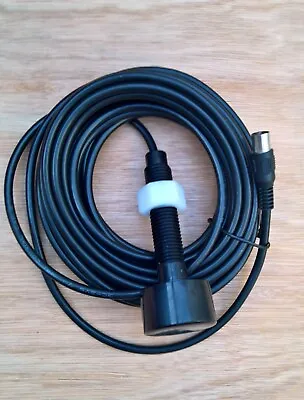 NASA Marine Through Hull Depth Transducer With 7 Metre Cable - 150 KHZ - TD • £49