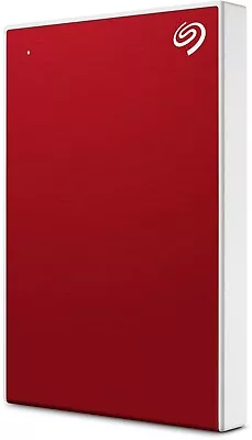 1TB Seagate One Touch Portable USB 3.0 HDD With Password Protection Red • $124