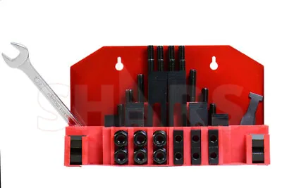 52 PCS 7/16  T-Slot 3/8 -16 Stud Thread Hold Down Clamping Kit Set Bridgeport R[ • $45.95